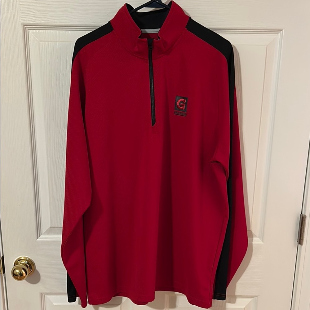 Sport-Tek Red and Black Quarter-Zip Pullover
Grainger Logo